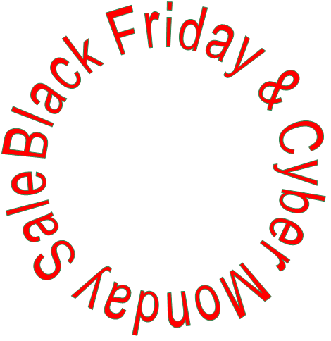 Black Friday & Cyber Monday Sale